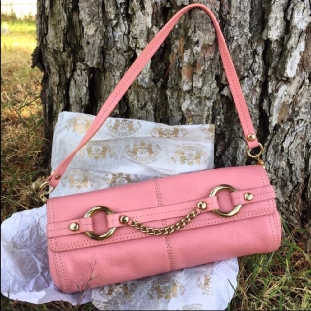 Juicy Couture P&G Era Baby Pink Bag Clutch✨🧃